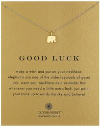 Creative Animal Necklace Koreaanse Sweet-versie van Olifant Unicorn Legering Sleutelbeen Ketting Simple Women ketting Gift