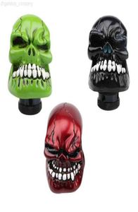 Creatieve Auto Styling Gear Stick Shift Knop Knop Auto Modified Skull Head Shifter Skelet Gear Shift Knob Stick Universal4241262