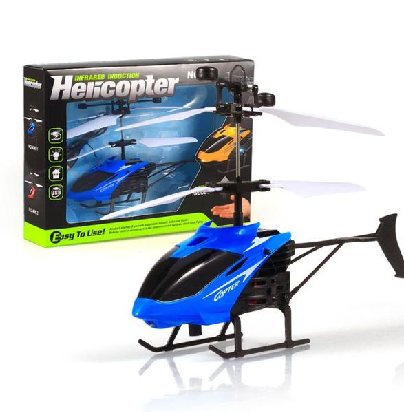 Creative Baby Toy Original Electric Helicopter Alloy Copter avec gyroscope 3ch Temote Control Line Toys Gift for Chidren Nove9767299