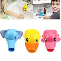 Extension de robinet de salle de bain créative pour enfants en bas âge enfants lavage des mains dessin animé robinet salle de bain jouets bébé aide au lavage des mains