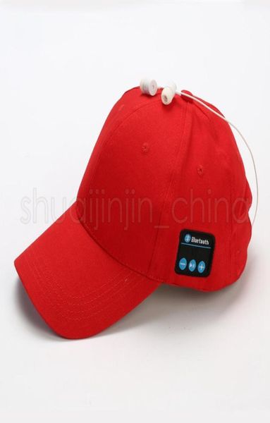 Creative Bluetooth Music Baseball Cap Canvas Sun Hat Hat Music Hands Hands With Mic haut-parleur pour Smart Cap TTA1387142934656