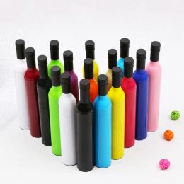 Paraguas creativo para botellas, paraguas coloidal de plata multifunción de doble propósito, botellas de vino de plástico a la moda, parasol para llevar conveniente M30