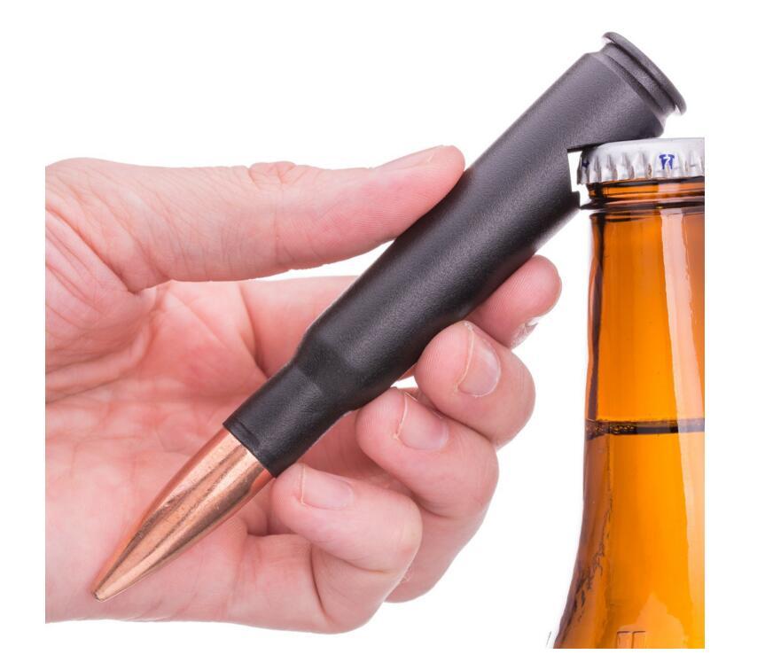 Creative bullet shape bottle opener Shell case shaped opener the perfect gift for military fan Free shipping