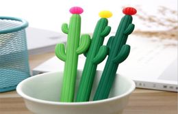 CARECT CACTUS GEL CYL PLANT école de bureau Signature stylos mignon design de la personnalité étudiante écriture de papeterie cadeau wq738wll9010314