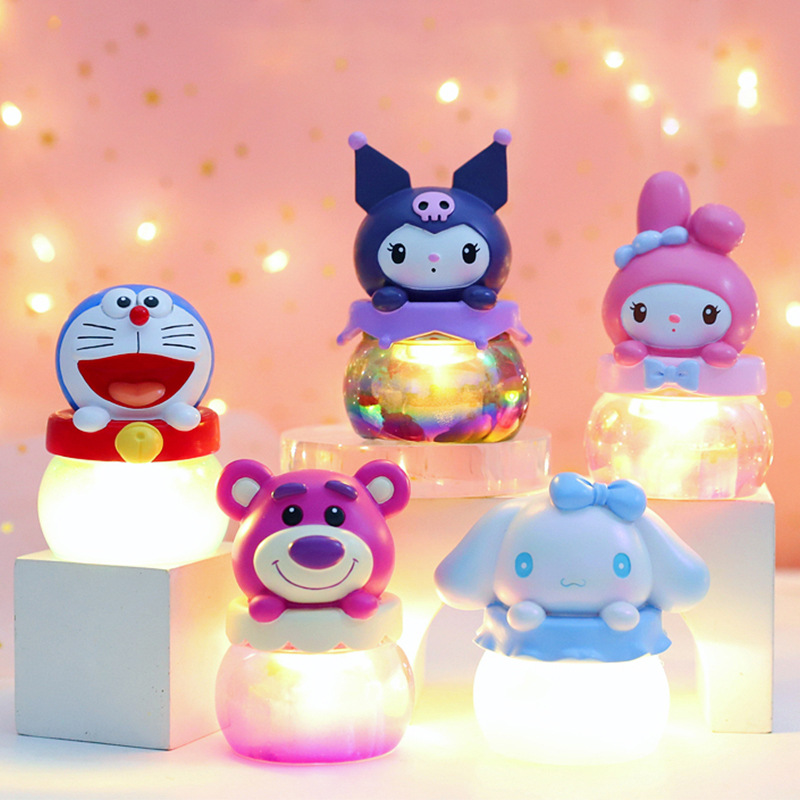 Creative cartoon anime doll Kunomi Wishing Paradise Lantern Ins Wind Home Decoration Small Night Light Children's Gift