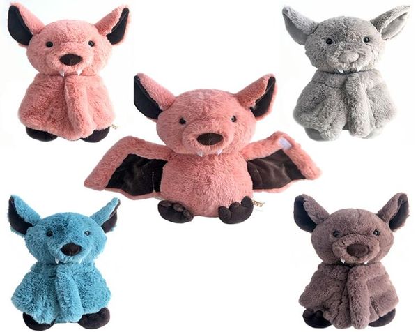 Créative Cartoon Bat Toy en peluche Dark Cute Bat Baby Personnalité Soft With Sleep Storytelling Toy Gift For Children 2019 T1911169468186