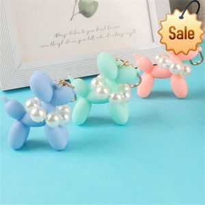 Porte-clés ballon en perles de dessin animé créatif, mignon et exquis pour sac d'étudiant, pendentif, accessoires pour étui d'écouteurs, décoration cadeau