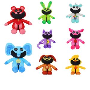 Creatieve cartoon glimlachende beestjes grenzen grens nieuw product slaperige kat nieuwe Poppy Amazon Hot Selling Horror Plush Toys