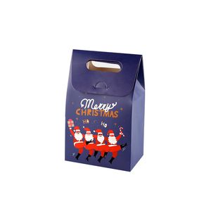 Creative Christmas Gift Bags Cookies Snoep Snack Wrap Kleurrijke Santa Claus Kousen Sneeuwpop Verpakking Xmas Party Boxes Decor