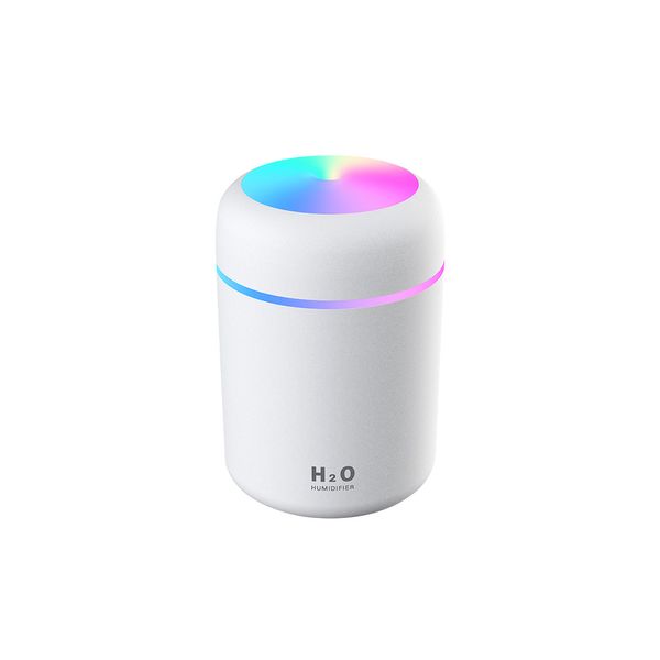Humidificateur d'air avec tasse de couleur créative, humidificateur de bureau, de maison et de voiture, logo imprimé USB, en stock
