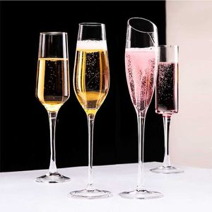 Verre en cristal créatif verre à champagne verre à vin pétillant flûte verre à champagne verres à pied verres à vin HKD230809