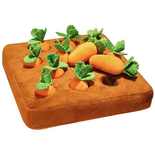 Creative mignon carotte tirant radish plante de légumes en peluche de poupée en peluche