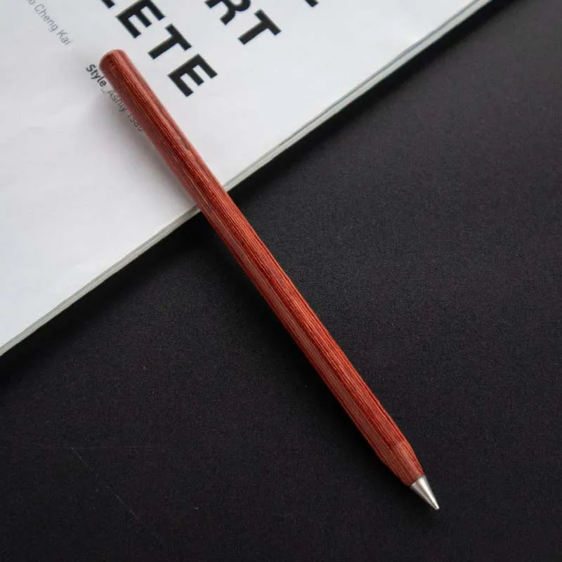 창조적 인 Eternal Pencils 잉크 무제한 쓰기 서명 펜 환경 친화적 인 편지지 학교 용품