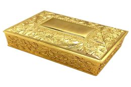 Creative European Retro Retro Retro Gold and Silver Metal Princess Clamshell Bild Box Box Rangement Box1696584