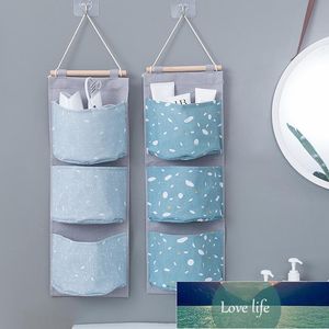 Creative Fabric Hanging Bag Deur Simple Storage Dormitor Diversen Sanities Afwerking Tassen