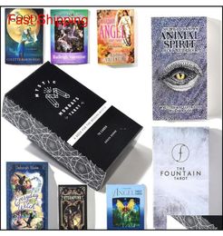 Juego de mesa de Tarot en inglés misterioso de destino creativo, juego de cartas de oráculo, fiesta familiar, juguetes educativos para niños 039S 68R7E1554088