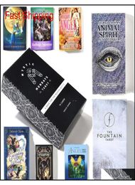 Creative Fate Mysterious English Tarot Board Game Set Oracle Game Game Game Family Holiday Party Children039s Educational Toys 68R7E9272830