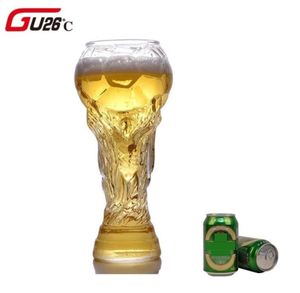 Creatieve voetbalmokken Bar Glass 450 ml Wijnglazen whisky bier Goblet Juice Cup High Borosilicate Glass Cup LJ2008211792715