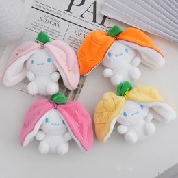 Créativité drôle poupée carotte lapin en peluche jouet en peluche