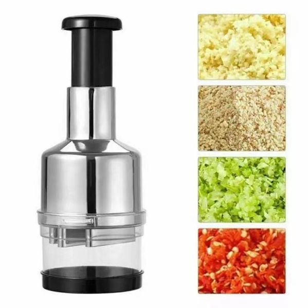 Creativo Ajo Chopper Multifuncional Cebolla Vegetal Slicer Cutter Dicer Utensilios Nuevo Peeler Manual Alimentos Cocina Herramientas de cocina SN6254