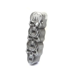 Creative Gas Lighters Skull Shape Bight With Knife Multifonctional Windproofr Butane Cigarette Lighter66065829028277