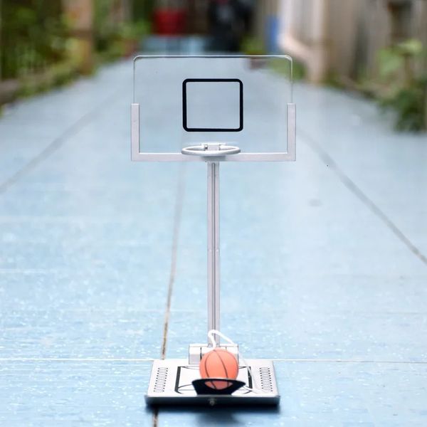 Cadeau créatif Gag Toys Mini jeu de basket-ball Anti-Stress jouet pliable Portable jeux de bureau décoration nouveauté cadeaux 240113