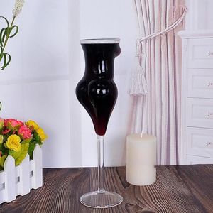 Creative Glass Cup Whisky Glazen Wine S Lady Men Body Shape Borst Beer voor 8 165B