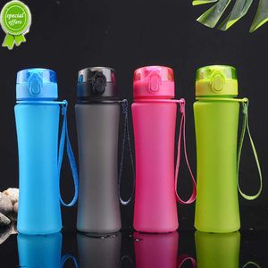 Creatieve kalebas Waterbottle Gift Cup Bullet Jump Cover Plastic Water Cup Frosted Sports Portable Student Space Cup water flessen