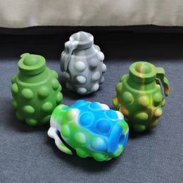 Creatieve Grenade-vorm Druk op zijn Fidget Speelgoed Stress Ball Sensory Squeeze Ball Squishy Kids Toy for Relief