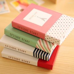 Creative Hardcover Memo Pad Notepad Sticky Notes Kawaii Stationery Diary Notebook Office School Student Supplies Pen