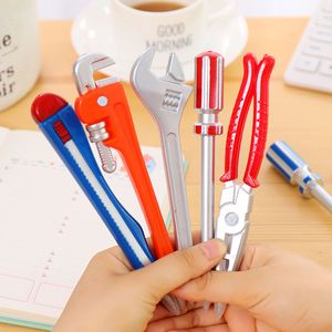 Outils matériels créatifs Ballpoint Pens Quality Pen Swrench Hammer Utility Couteau Shape Writing Pen Party Favor Gift QW9659