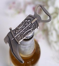 Creative Hitched Cowboy Boot Bottle Opener voor Western Birthdal Bridal Wedding Gunsten en feestgeschenken RRA26455615791