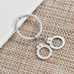 Creative Key Ring Innewless Steel en acier mini-couvertures menottes pour Key