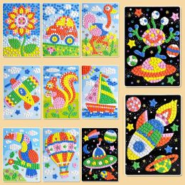 Juego de niños Creative Early Educational Diy Kits Mosaics 3D Puzzle Drawing Juguetes Pegatinas Eva Foam