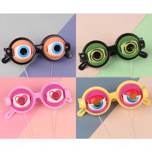 Creative Kids Party Favor Funny Pranks Lunettes Nouveauté Jouets Accessoires de fête Enfants Cadeaux d'anniversaire