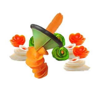 Gadgets de cocina creativos, cortador en espiral de verduras, accesorios, herramienta de cocina # R571