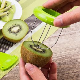 Creatieve kiwi Cutter Keuken Afneembare fruitgereedschap Peeler Salade Koken Lemon Peeling Gadgets Keukengadgets en accessoires Groothandel AA