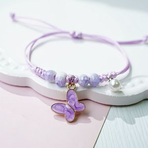 Versión creativa coreana de pulseras artísticas para parejas con pulseras frescas lindas pulseras de cerámica alta de belleza y populares pulseras versátiles de niña versátil