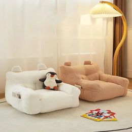 Creative Lovely Web Celebrity Children Sofa Small Baby Couch Tatami Single Lazy Silla Lectura de lectura 240314