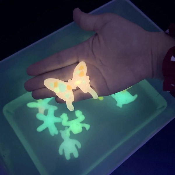 Créatif Luminous Magic Elf Elf Gels colorés 3D Water Animal Elf Toys AMUS