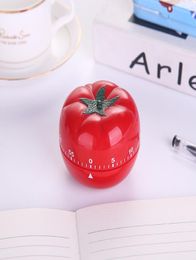 Minuterie de cuisson mécanique créative, minuterie en forme de tomate ABS pour la cuisine domestique, compte à rebours d'alarme de 60 Minutes, outil 2604325