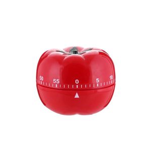 Creatieve mechanische kooktimer ABS TOMATE Vorm Timers voor thuiskeuken 60 minuten Alarm Countdown Tool SN6733