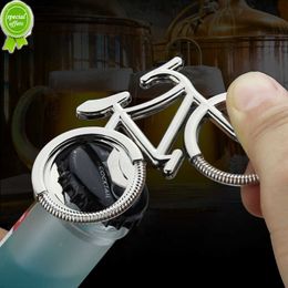 Creative Metal Beer Bicycle Bottle Opener Retro Bike Keychain Key Rings voor Lover Biker Bottle Openers Cadeau voor fietsen