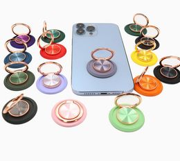 Creative Metal Color Telefoonhouders Universal Ring Holder Mobilephone Stand Finger Grip voor iPhone ELK MODEL8714022