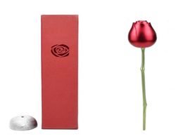 Creative Metal Rose Simulation Flower Valentine039s S surprise Rose Rose Boîte cadeau HAGNE Collier BIJOTS CRÉATIVE BOX CRÉATIVE 4021770