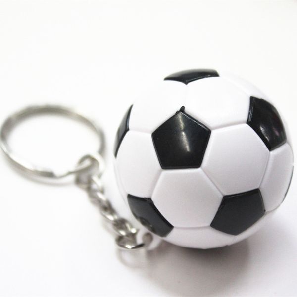Creative Mini Basketball Football Porte-clés Pendentif Diamètre 3.8 cm Ballon De Sport Porte-clés Accessoires Sac Porte-clés Cadeau