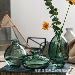 Creative Mini Vase Vase Top Quality Transparent, Home Deco Living Room Reacent Bouteilles Classic Flower Vase Wholesale 3PCS