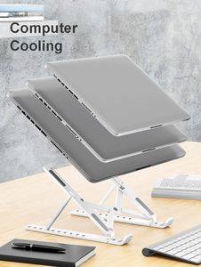 Creatieve multi-level verstelbare opvouwbare standaard houders voor notebook houder koelrek met hoogwaardige goederen