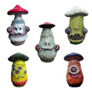 Creative Mushroom Party Halloween Decoratie Outdoor Sculpture Hars Craft Craft Home Desktop Decoratie