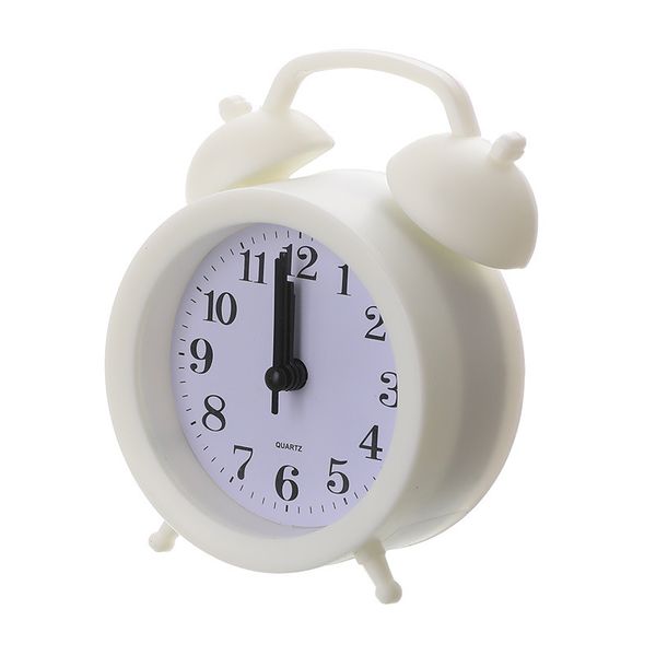 Récit d'alarme de pointeur de muet créatif salon de chambre à coucher multifonctionnel La petite horloge peut accrocher un réveil simple et personnalisé